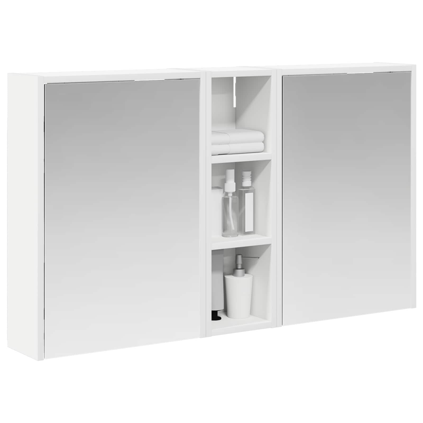 Juego de Muebles de Baño 3 pcs 106 x 16 x 62,5 cm