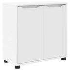 Juego de muebles de baño con cajón 4 pcs Madera contrachapada