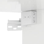 Juego de muebles de baño 4 pcs brillante Madera contrachapada