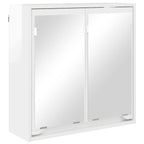 Juego de muebles de baño 4 pcs brillante Madera contrachapada