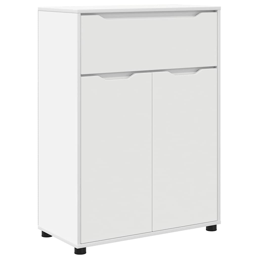 Juego de muebles de baño con cajón 3 pcs Madera contrachapada