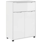 Juego de muebles de baño 3 pcs brillante Madera contrachapada