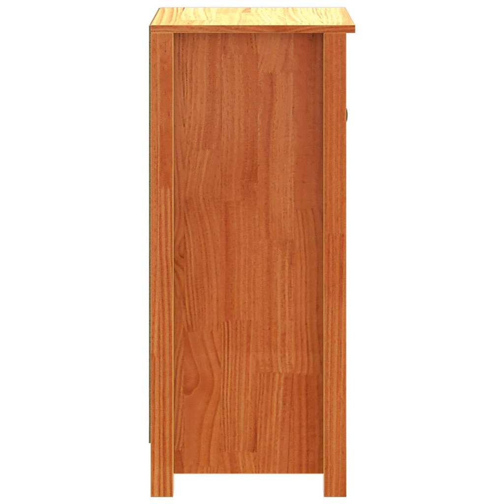 Vitrina 2 pcs Marrón cera 39 x 34,5 x 80 cm