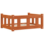 Cama para cão Castanha de cera 65,5 x 50 x 28 cm