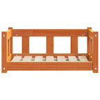 Cama para cão Castanha de cera 65,5 x 50 x 28 cm