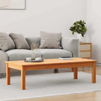 Mesa de Café Max Brown 110 x 50 x 30 cm Madera de pino macizo