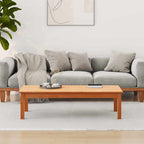 Mesa de Café Max Brown 110 x 50 x 30 cm Madera de pino macizo