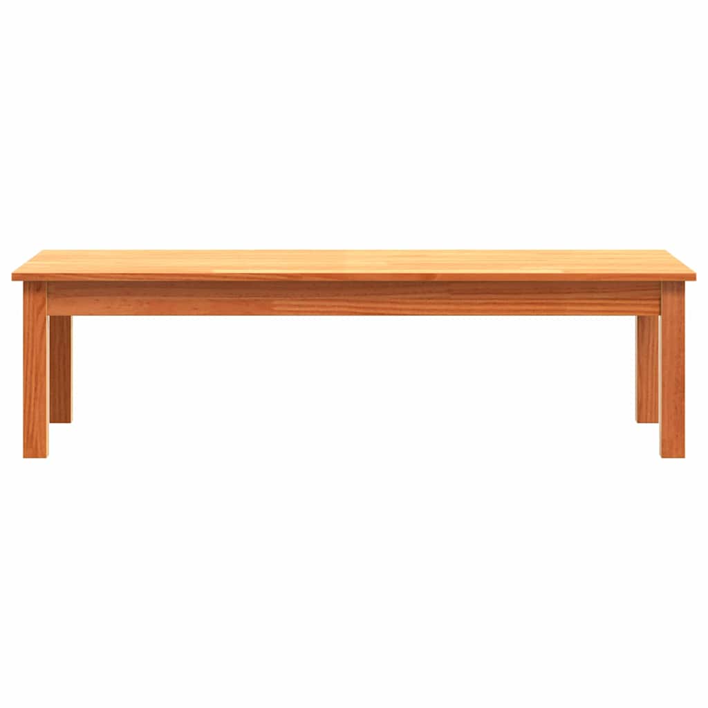 Mesa de Café Max Brown 110 x 50 x 30 cm Madera de pino macizo