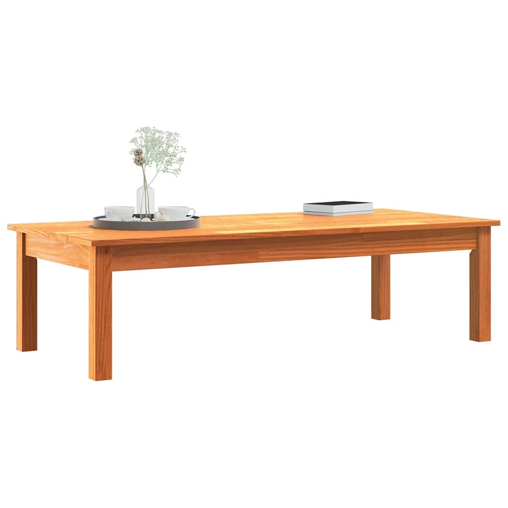 Mesa de Café Max Brown 110 x 50 x 30 cm Madera de pino macizo
