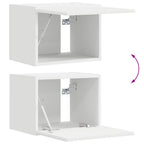 Mueble de TV Montado en la Pared 2 pcs 39 x 31 x 29,5 cm