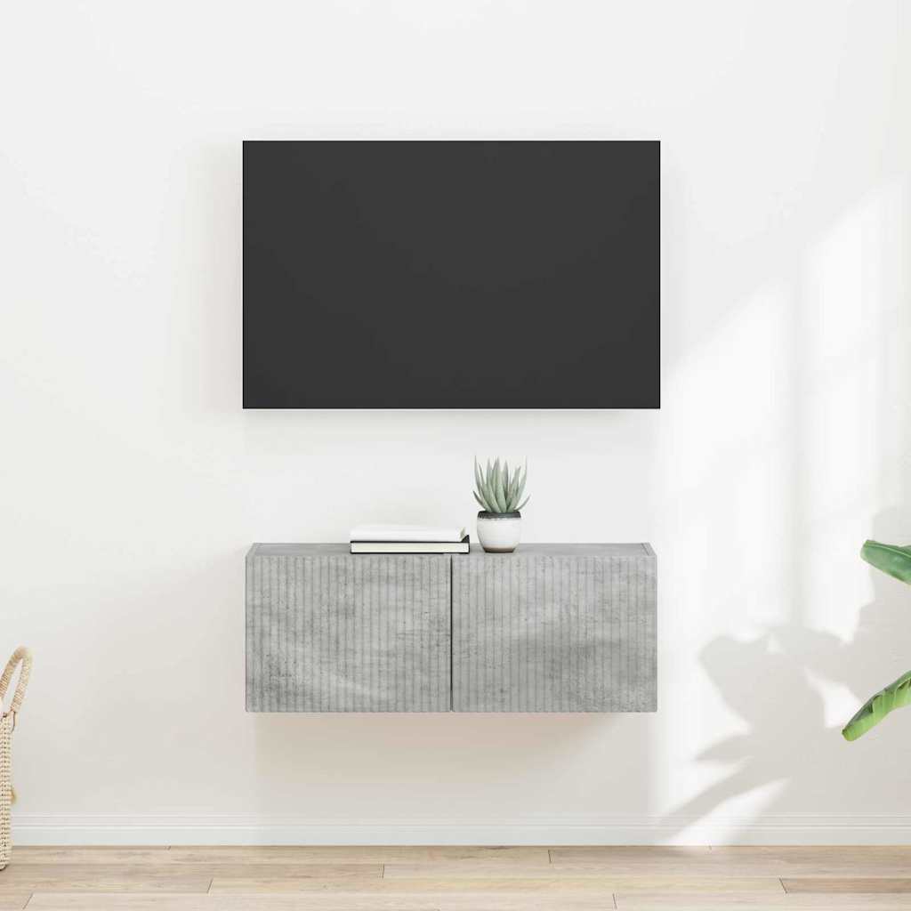 Mueble de TV Montado en la Pared 2 pcs 39 x 31 x 29,5 cm