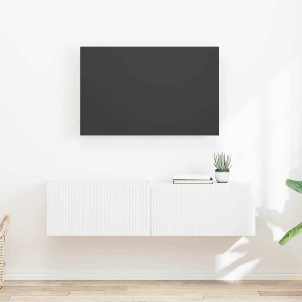 Mueble de TV Montado en la Pared 2 pcs 39 x 31 x 29,5 cm