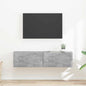Mueble de TV Montado en la Pared 2 pcs 39 x 31 x 29,5 cm