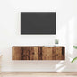 Mueble de TV Montado en la Pared 2 pcs 39 x 31 x 29,5 cm