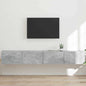 Mueble de TV Montado en la Pared 2 pcs 39 x 31 x 29,5 cm