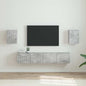 Mueble de TV Montado en la Pared 2 pcs 30 x 31 x 100 cm