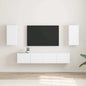 Mueble de TV Montado en la Pared 2 pcs 30 x 31 x 100 cm