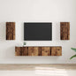 Mueble de TV Montado en la Pared 2 pcs 30 x 31 x 100 cm