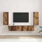 Mueble de TV Montado en la Pared 2 pcs 30 x 31 x 100 cm