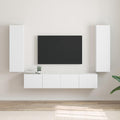 Mueble de TV Montado en la Pared 2 pcs 30 x 31 x 100 cm
