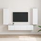 Mueble de TV Montado en la Pared 2 pcs 30 x 31 x 100 cm
