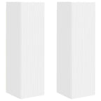 Mueble de TV Montado en la Pared 2 pcs 30 x 31 x 100 cm
