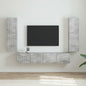 Mueble de TV Montado en la Pared 2 pcs 30 x 31 x 100 cm