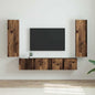 Mueble de TV Montado en la Pared 2 pcs 30 x 31 x 100 cm