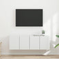 Mueble de TV Montado en la Pared 2 pcs 59,5 x 31 x 40 cm