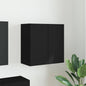 Mueble de TV Montado en la Pared 2 pcs 59,5 x 31 x 40 cm