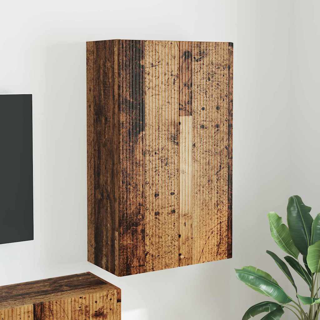 Mueble de TV Montado en la Pared 2 pcs 59,5 x 31 x 40 cm