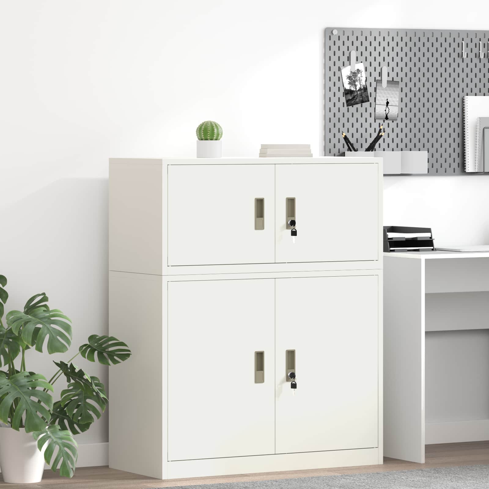 Armario de almacenamiento 60 x 40 x 105 cm Acero