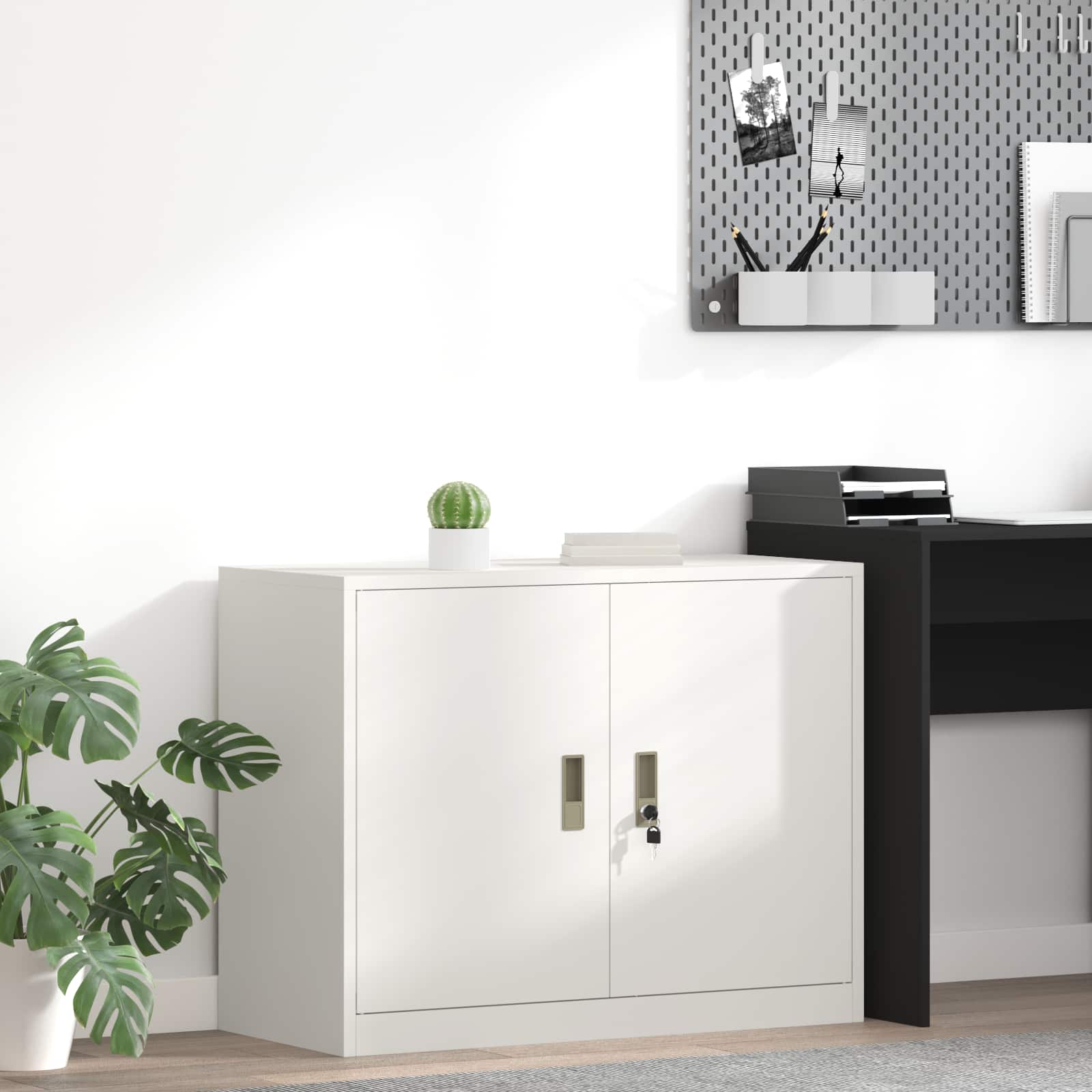 Armario de almacenamiento 60 x 40 x 105 cm Acero
