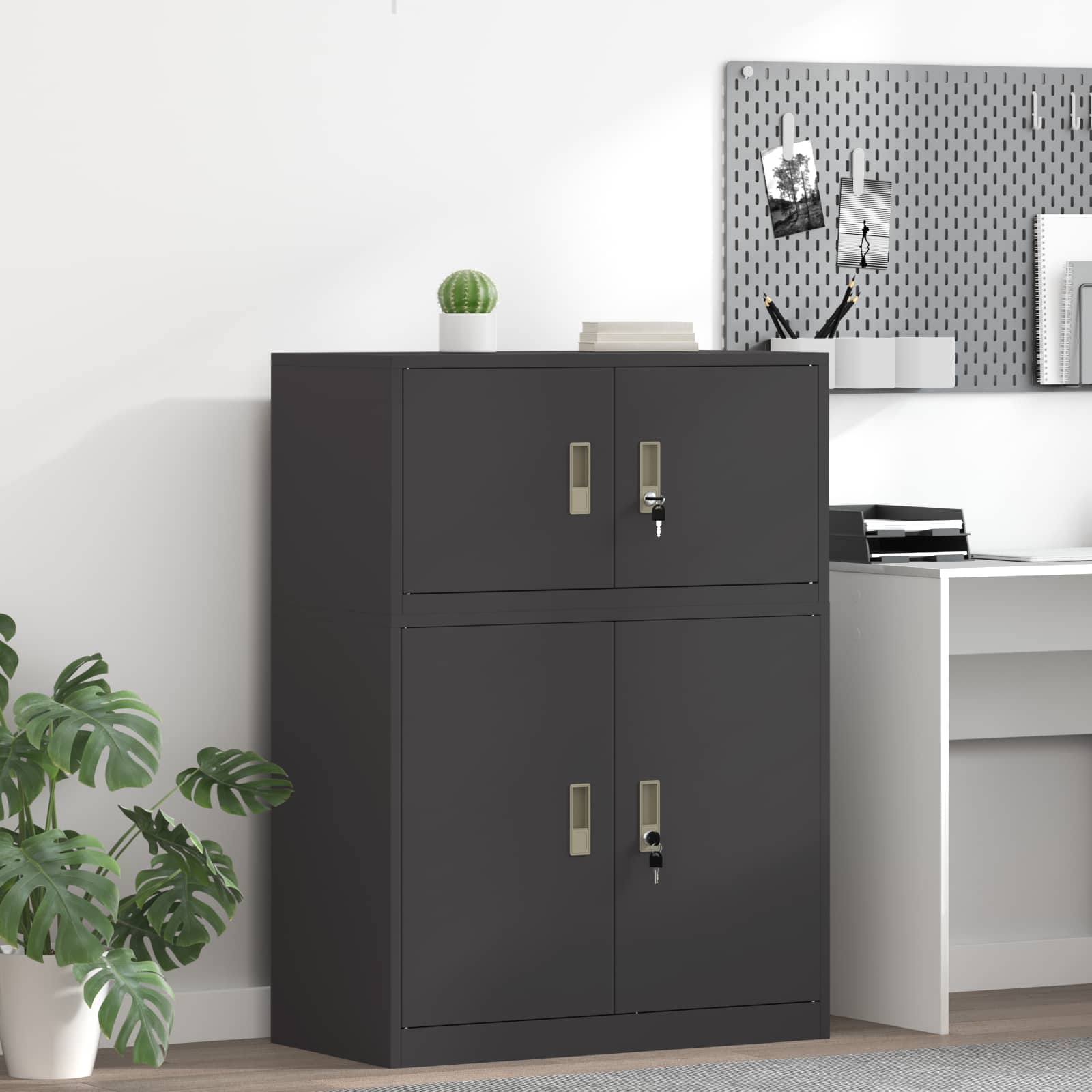 Armario de almacenamiento 60 x 40 x 105 cm Acero