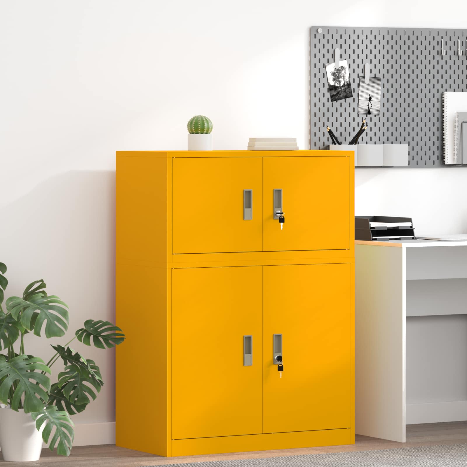 Armario de almacenamiento 60 x 40 x 105 cm Acero