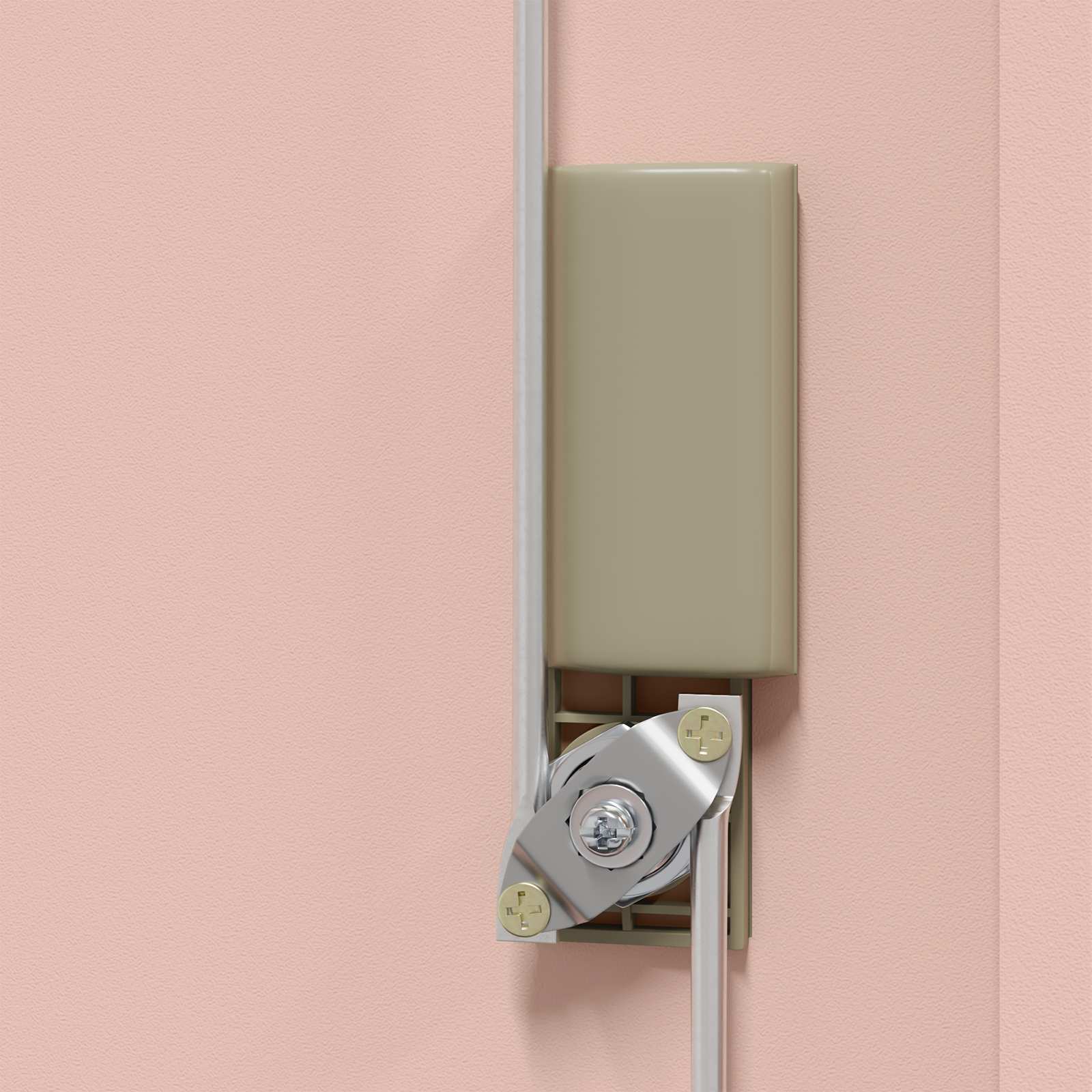 Armario de almacenamiento Rosa 60 x 40 x 40 cm Acero