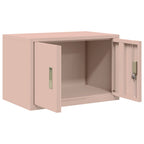 Armario de almacenamiento Rosa 60 x 40 x 40 cm Acero