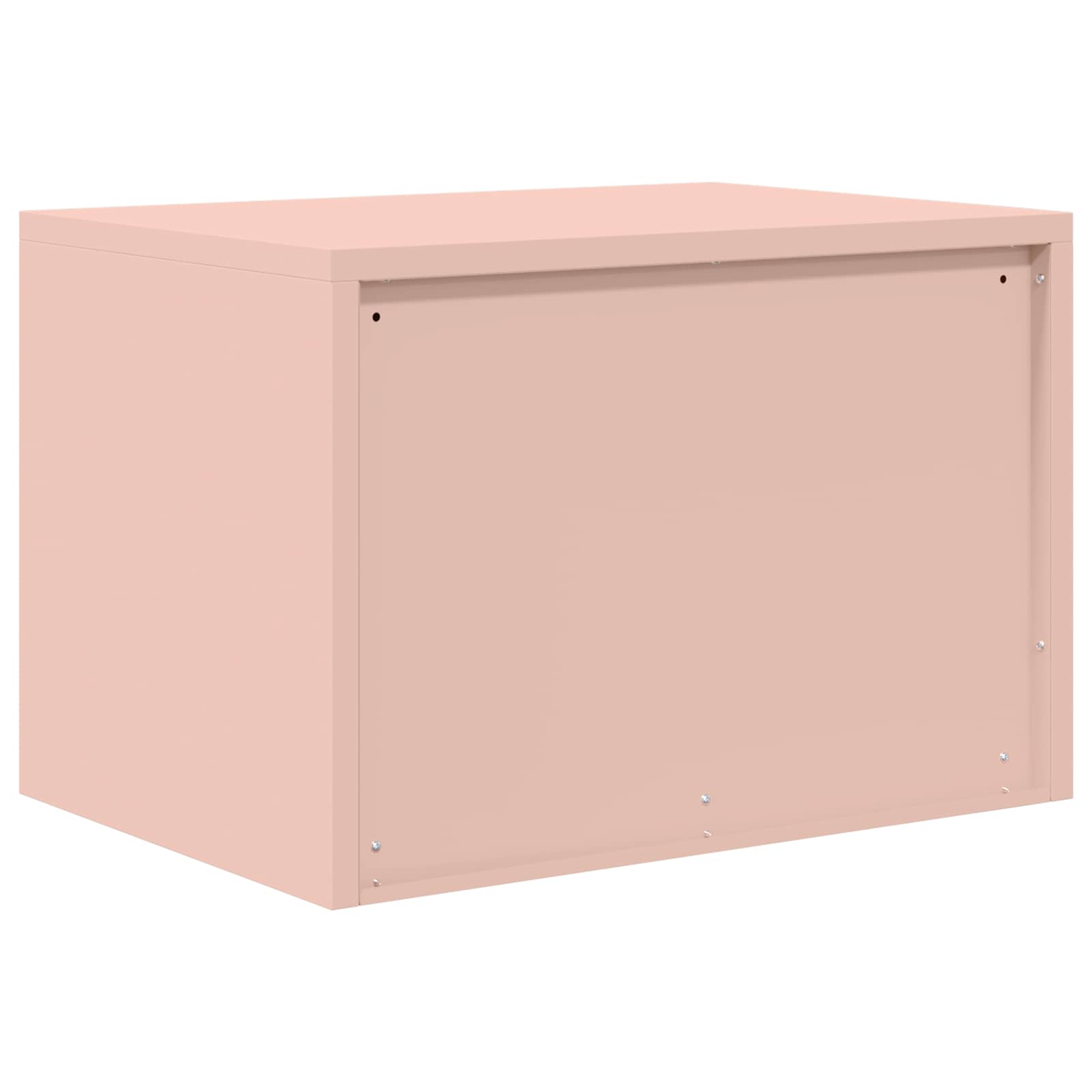 Armario de almacenamiento Rosa 60 x 40 x 40 cm Acero