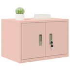 Armario de almacenamiento Rosa 60 x 40 x 40 cm Acero