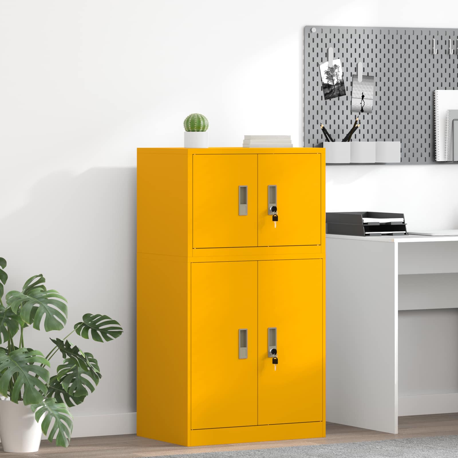 Armario de almacenamiento 60 x 40 x 105 cm Acero