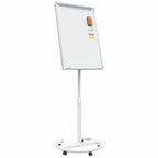 Pizarra blanca magnética Manual Gris y 62 x 62,5 x 197 cm EPS