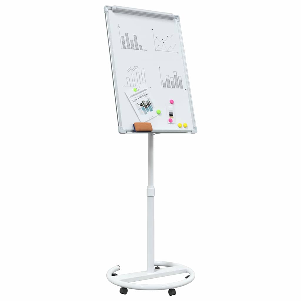 Pizarra blanca magnética Manual Gris y 62 x 62,5 x 197 cm EPS