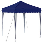Carpa Plegable para Fiestas 195 x 195 x 245 cm Azul Tela Oxford