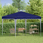 Carpa Plegable para Fiestas 288 x 288 x 245 cm Azul Tela Oxford