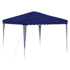 Carpa Plegable para Fiestas 288 x 288 x 245 cm Azul Tela Oxford