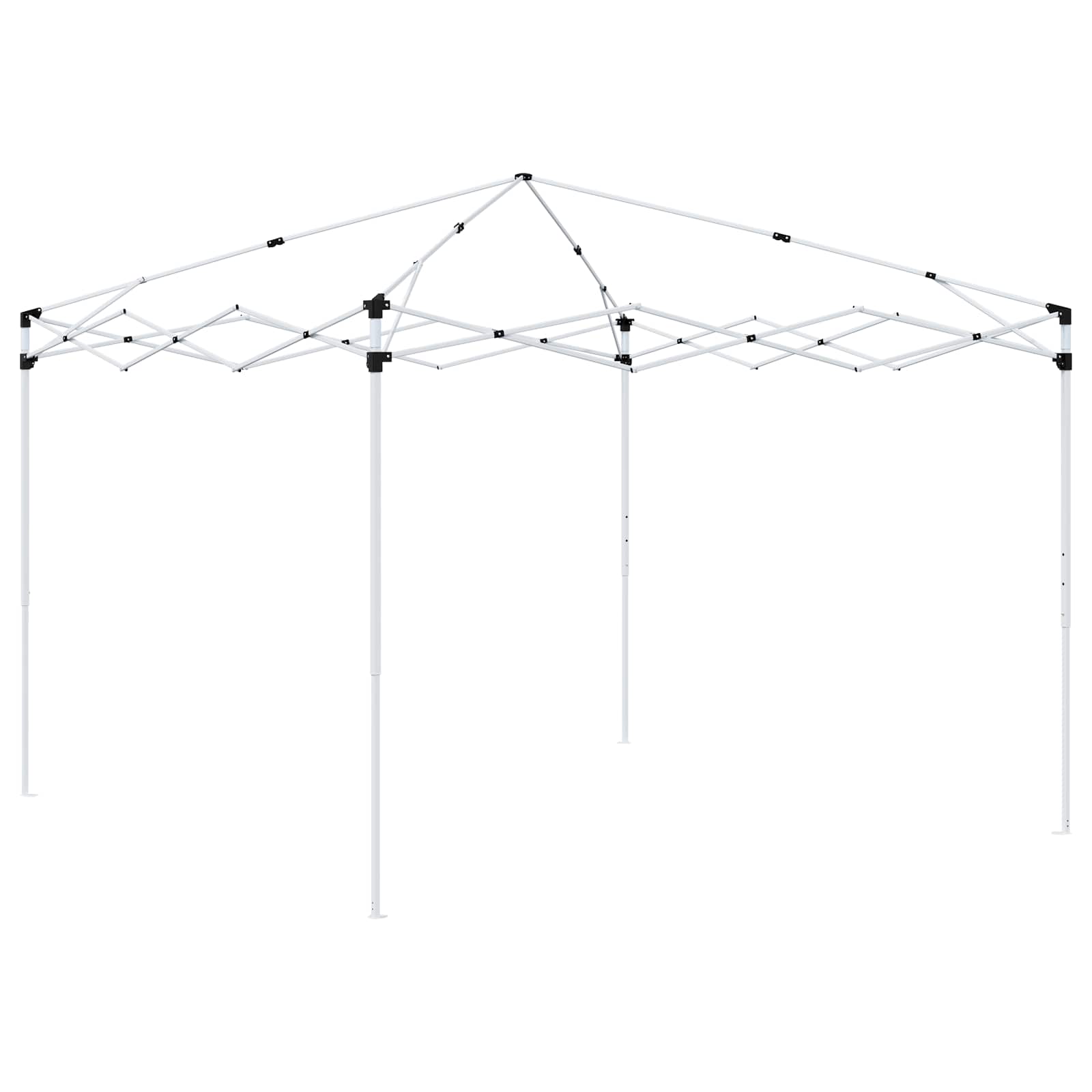 Carpa Plegable para Fiestas 288 x 288 x 245 cm Azul Tela Oxford