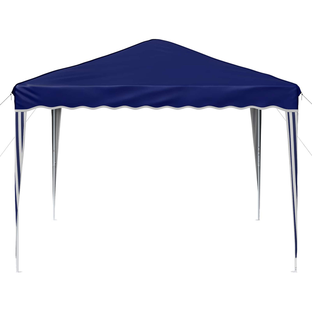 Carpa Plegable para Fiestas 288 x 288 x 245 cm Azul Tela Oxford
