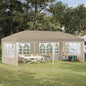 Foldable Party Tent 575 x 288 x 245 cm Anthracite