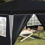 Carpa Plegable para Fiestas 575 x 288 x 245 cm Antracita