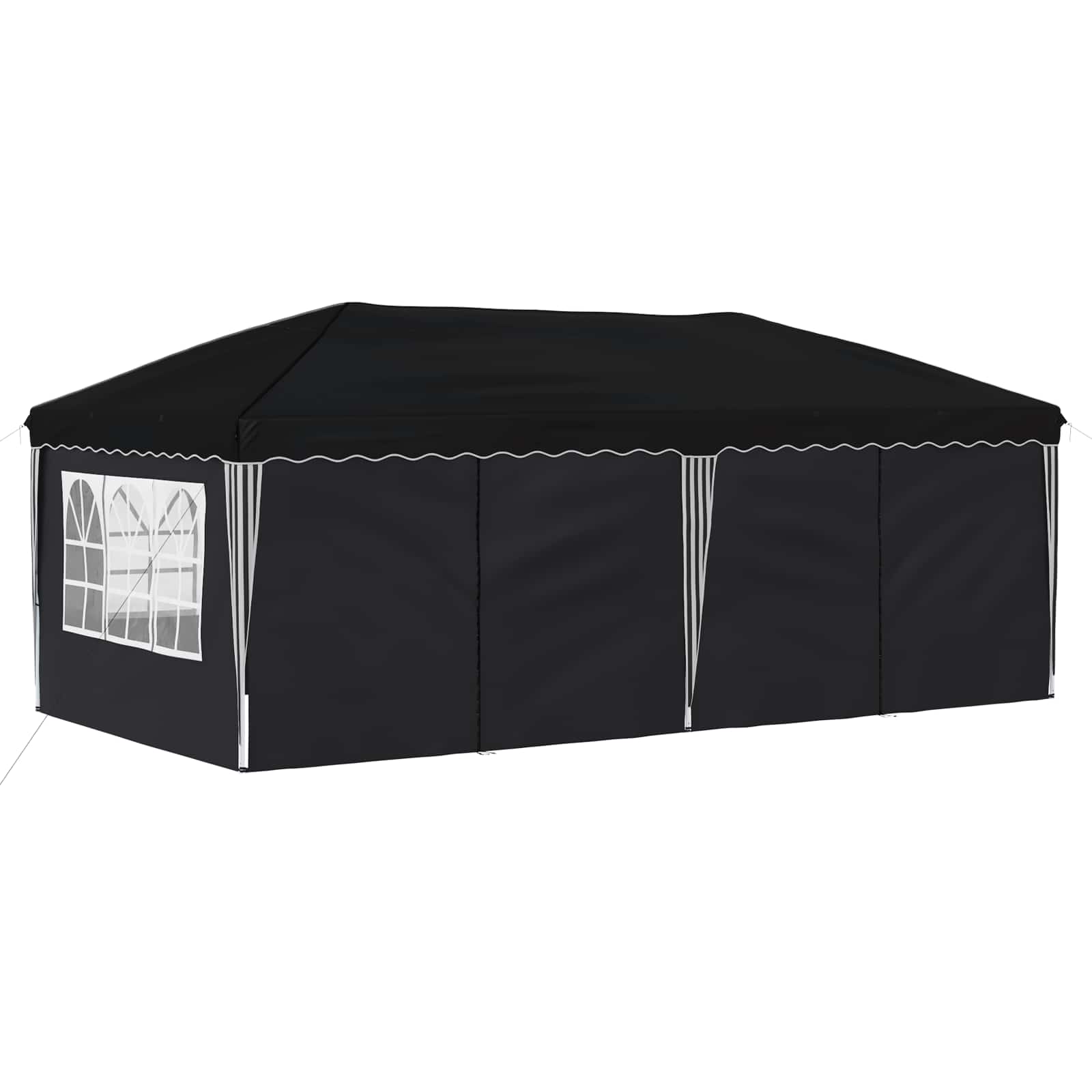 Carpa Plegable para Fiestas 575 x 288 x 245 cm Antracita